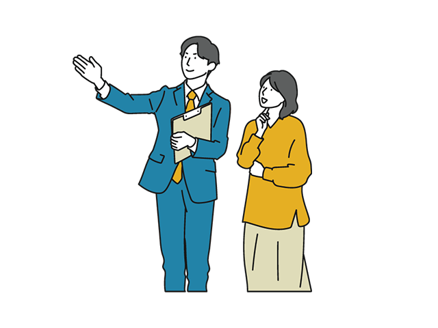 説明と施設見学